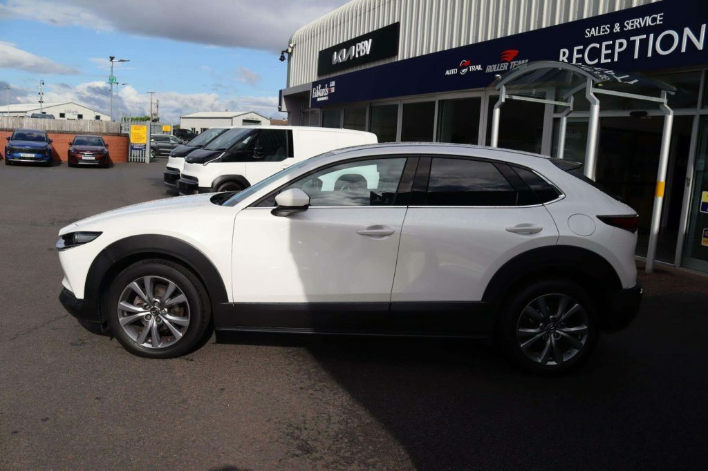 Mazda CX-30 2.0 E-sav-g 122Ps Sport Lux White #6