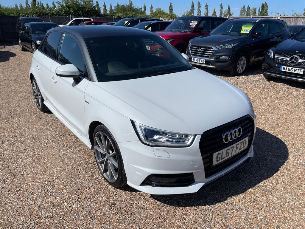 Audi A1 1.6 Tdi Black Edition Sportback S Tronic Euro 6 S White