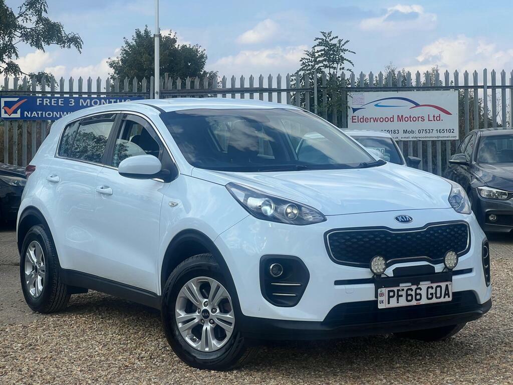 Kia Sportage 1.6 Gdi 1 Euro 6 White