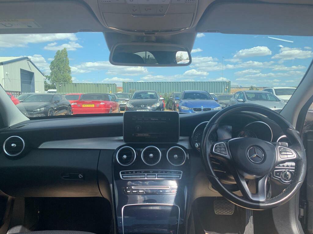 Mercedes-Benz C Class C 220 Amg Line Premium D Black #10