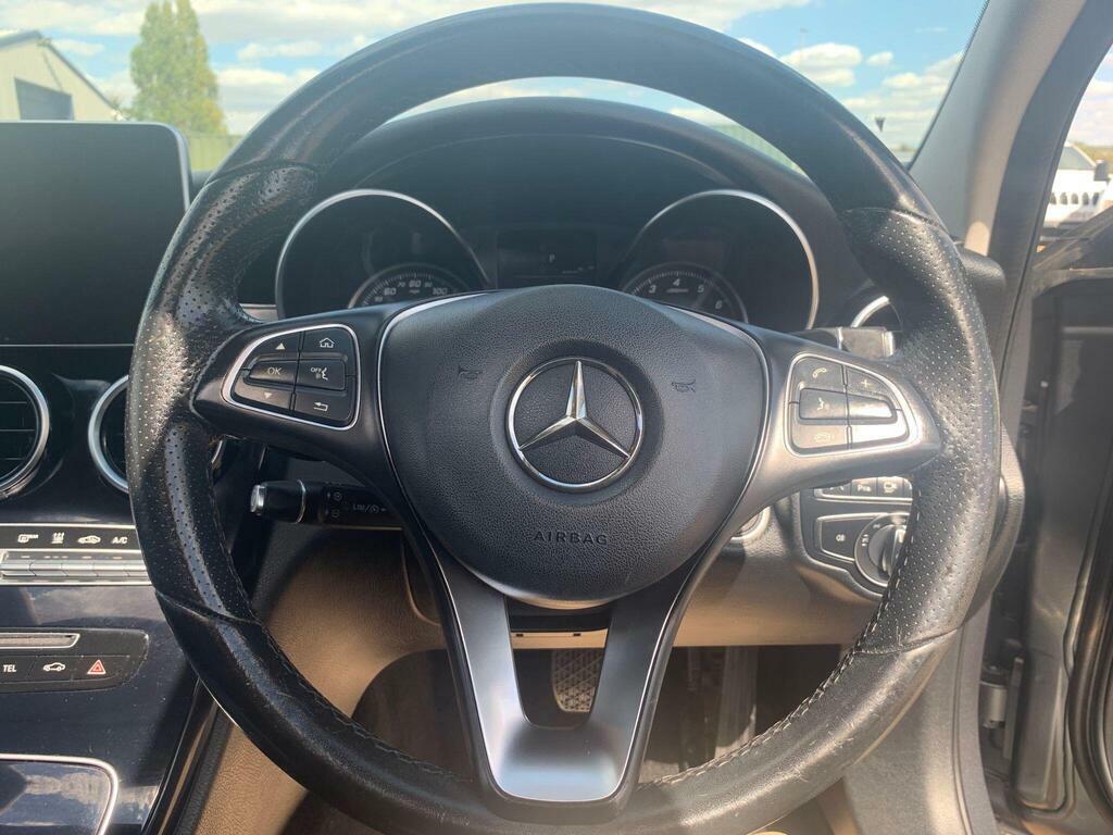 Mercedes-Benz C Class C 220 Amg Line Premium D Black #38