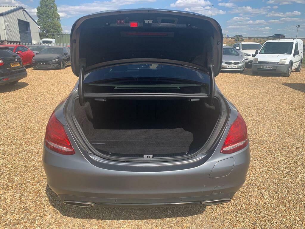 Mercedes-Benz C Class C 220 Amg Line Premium D Black #35
