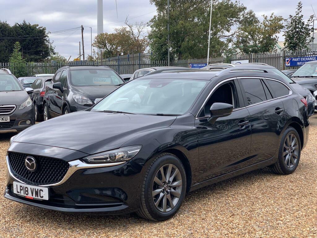 Mazda 6 2.2 Skyactiv-d Se-l Lux Nav Tourer Euro 6 S S Black #3