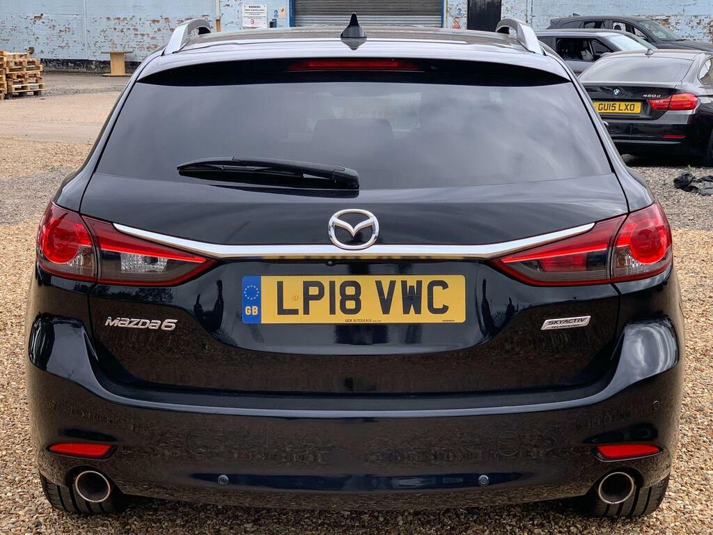 Mazda 6 2.2 Skyactiv-d Se-l Lux Nav Tourer Euro 6 S S Black #6