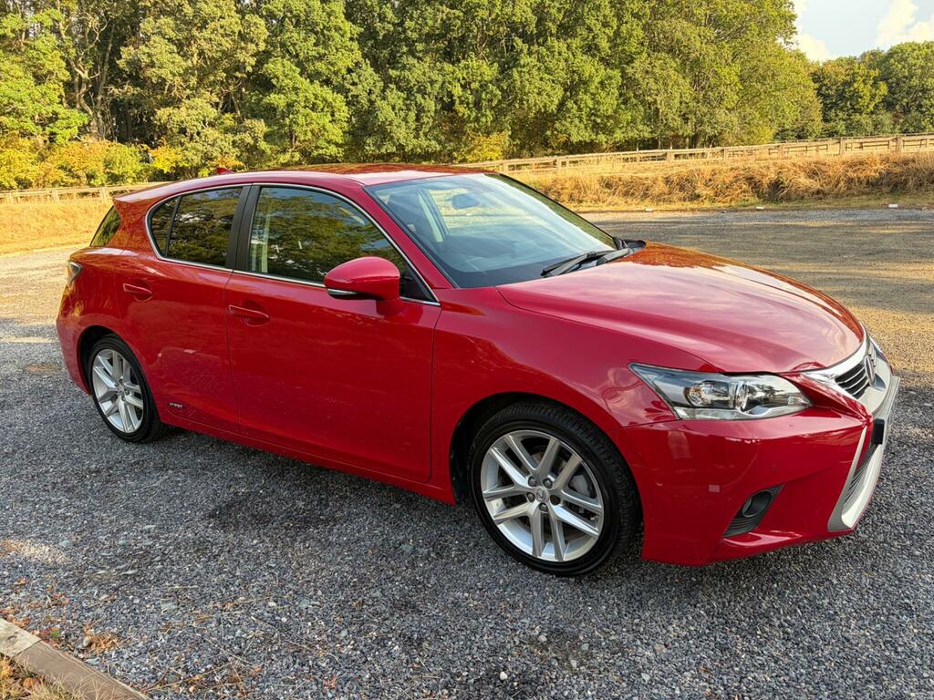 Lexus CT 1.8 200H Luxury Cvt Euro 6 Ss Red #14
