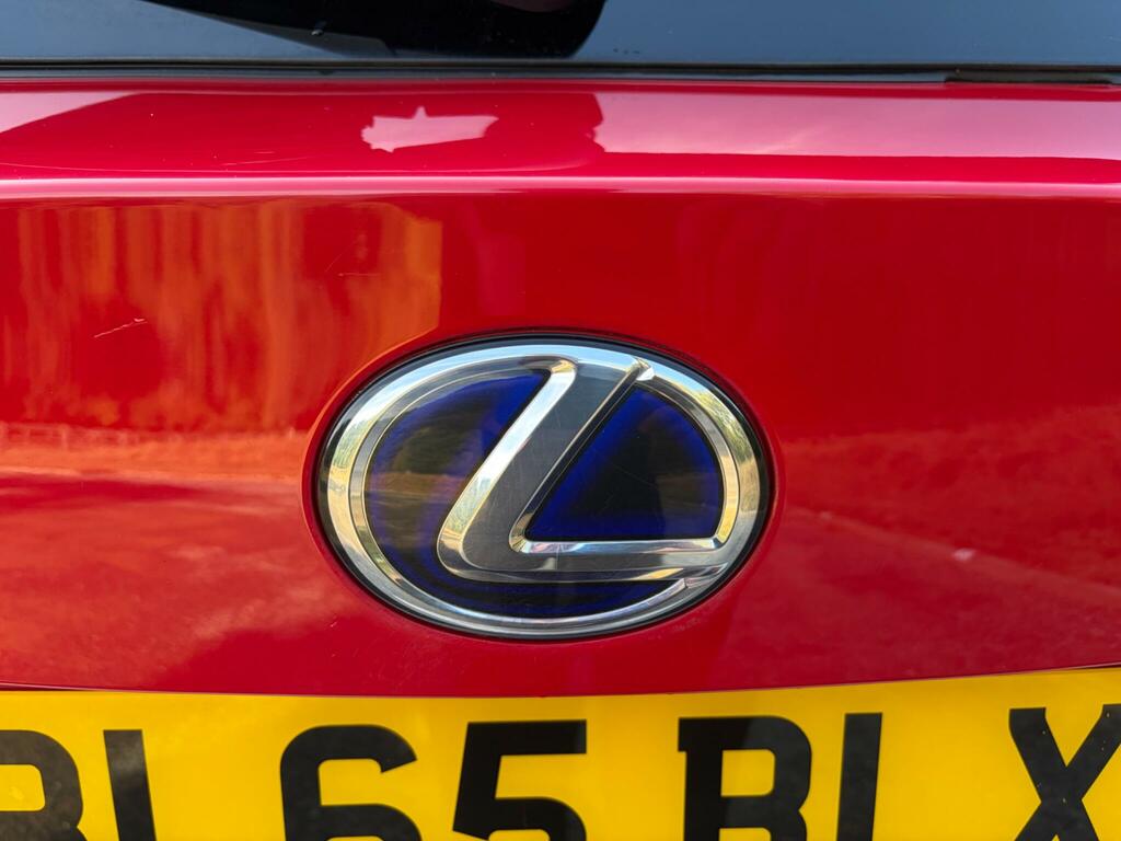 Lexus CT 1.8 200H Luxury Cvt Euro 6 Ss Red #19