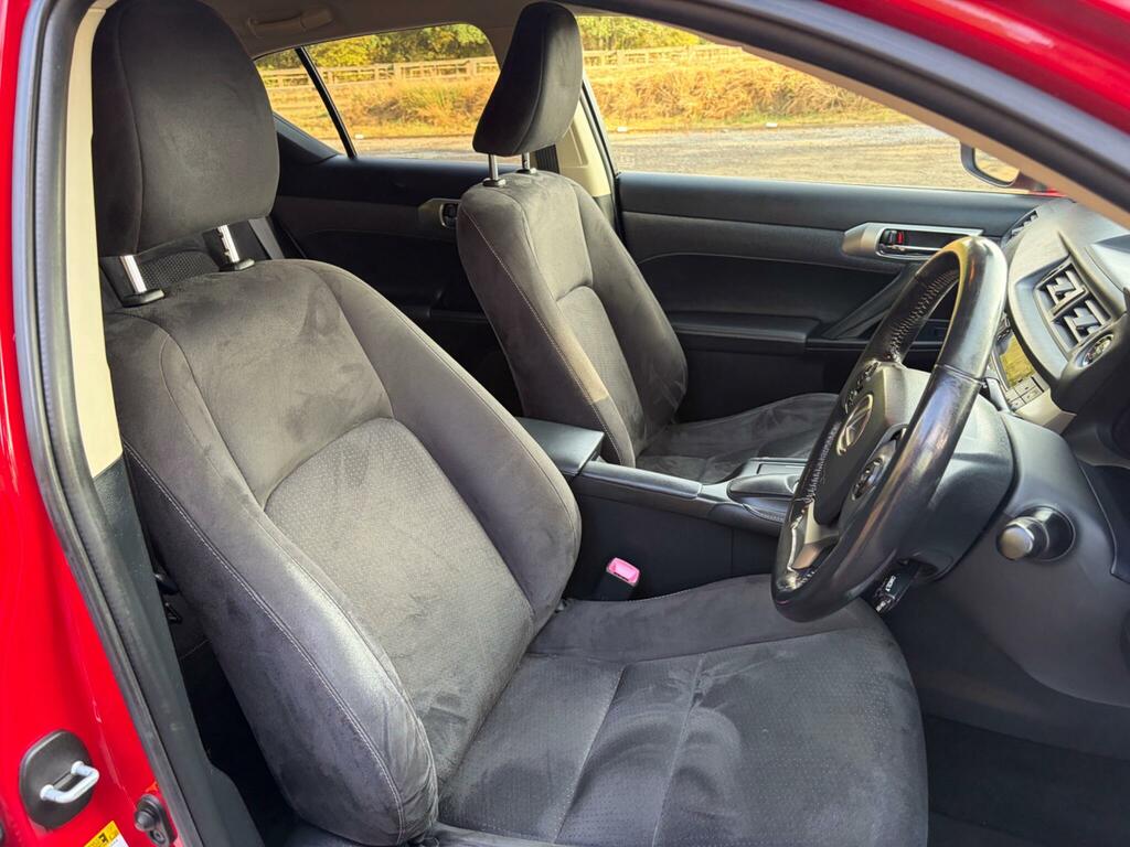 Lexus CT 1.8 200H Luxury Cvt Euro 6 Ss Red #36