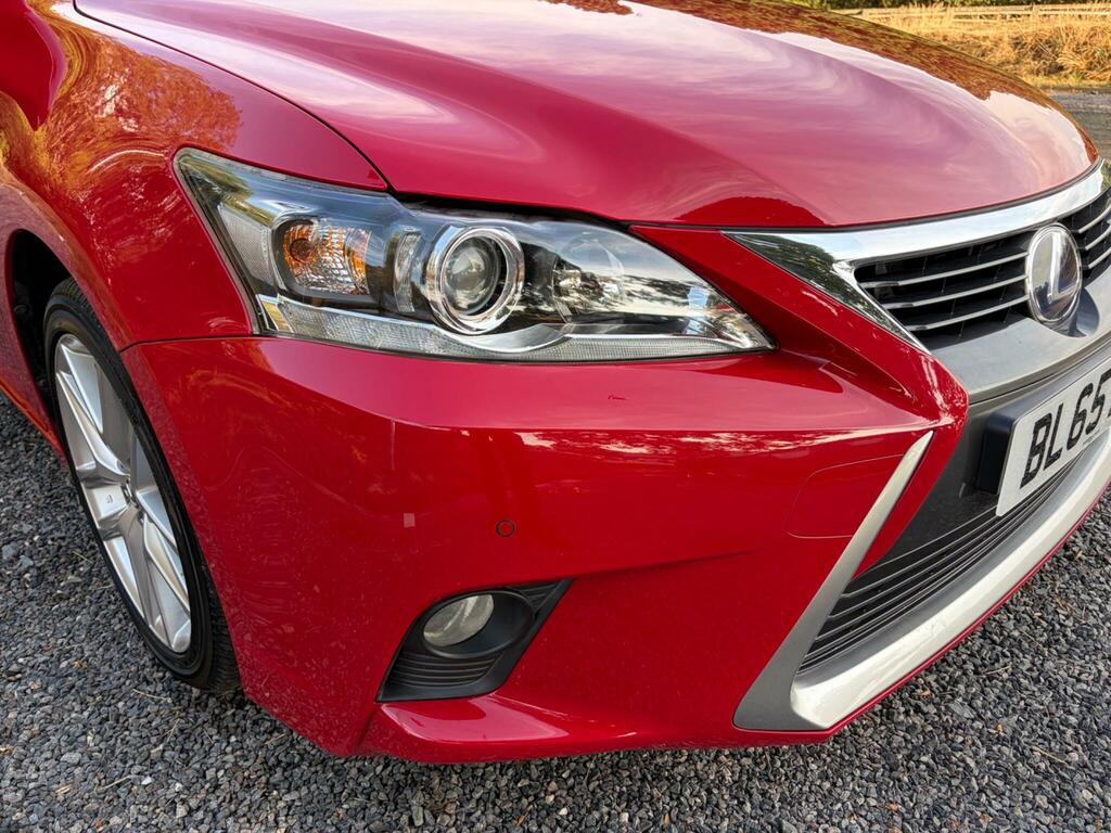 Lexus CT 1.8 200H Luxury Cvt Euro 6 Ss Red #13