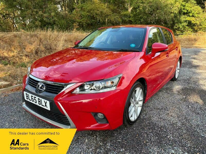 Lexus CT 1.8 200H Luxury Cvt Euro 6 Ss Red #3