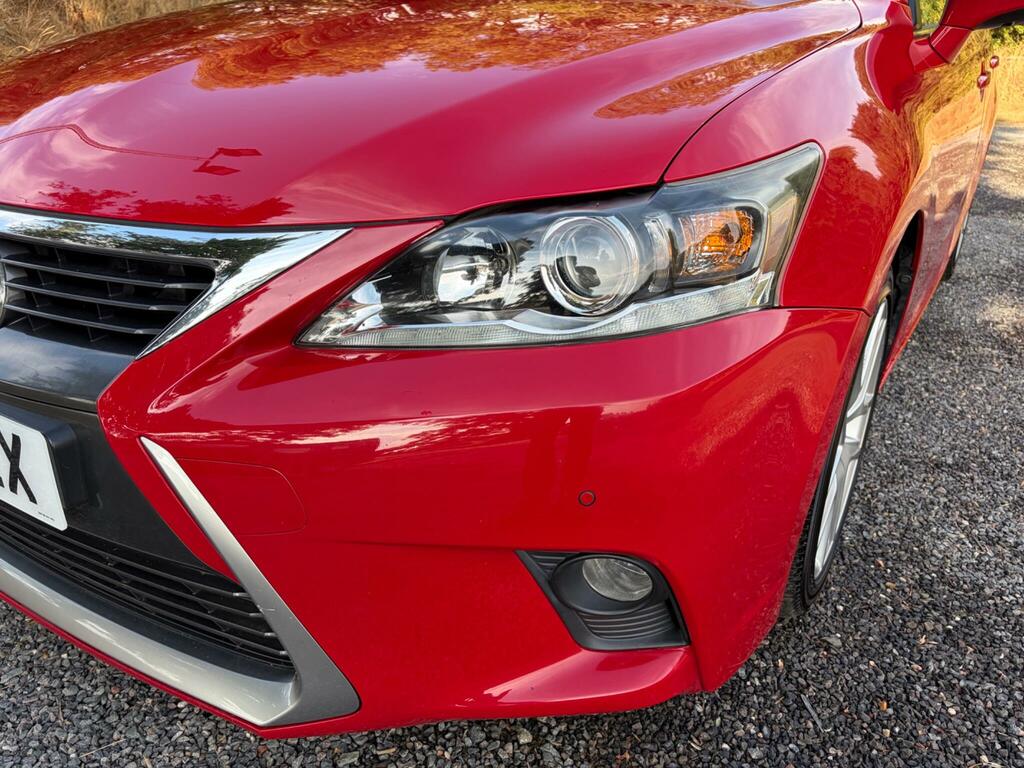 Lexus CT 1.8 200H Luxury Cvt Euro 6 Ss Red #17