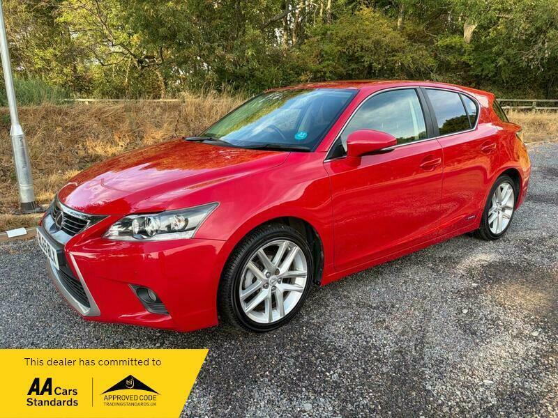 Lexus CT 1.8 200H Luxury Cvt Euro 6 Ss Red #2