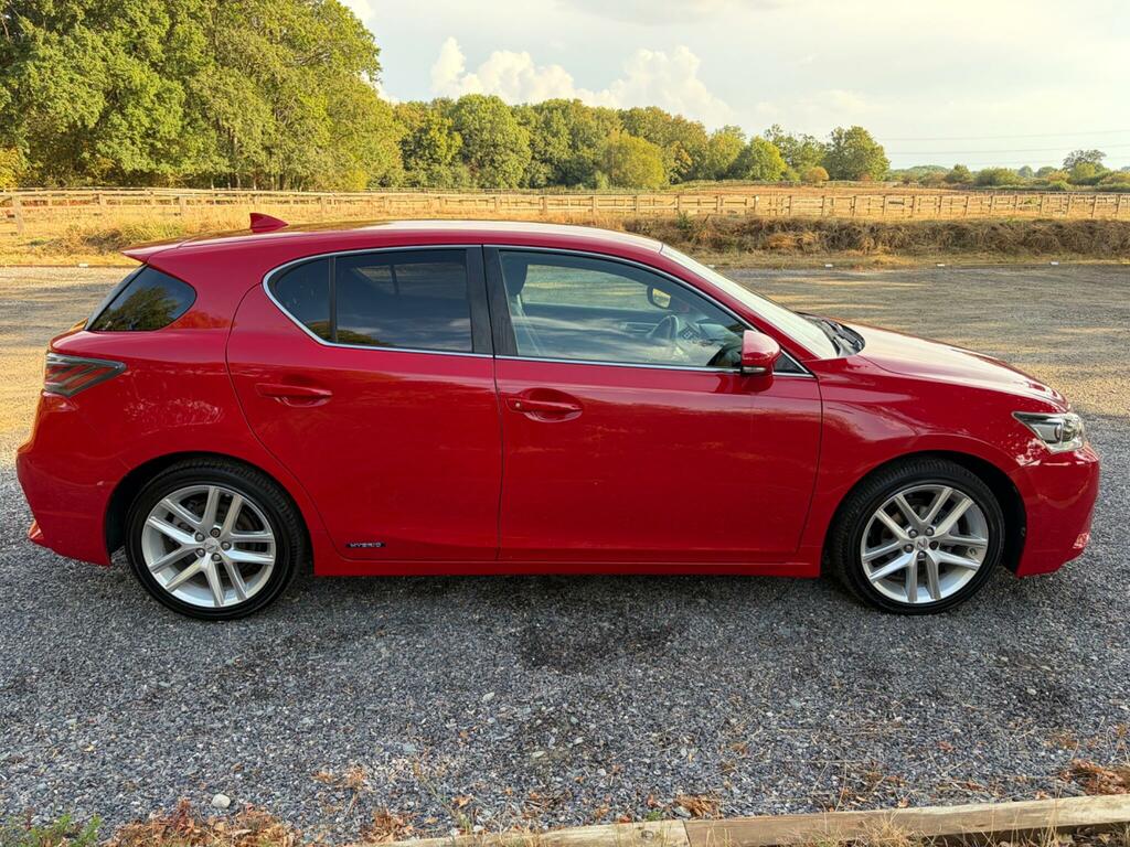 Lexus CT 1.8 200H Luxury Cvt Euro 6 Ss Red #9