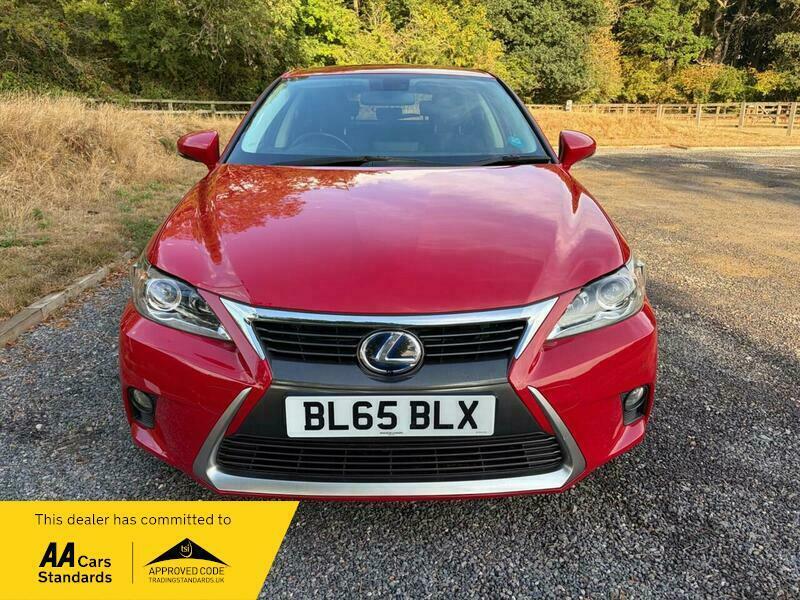 Lexus CT 1.8 200H Luxury Cvt Euro 6 Ss Red #4
