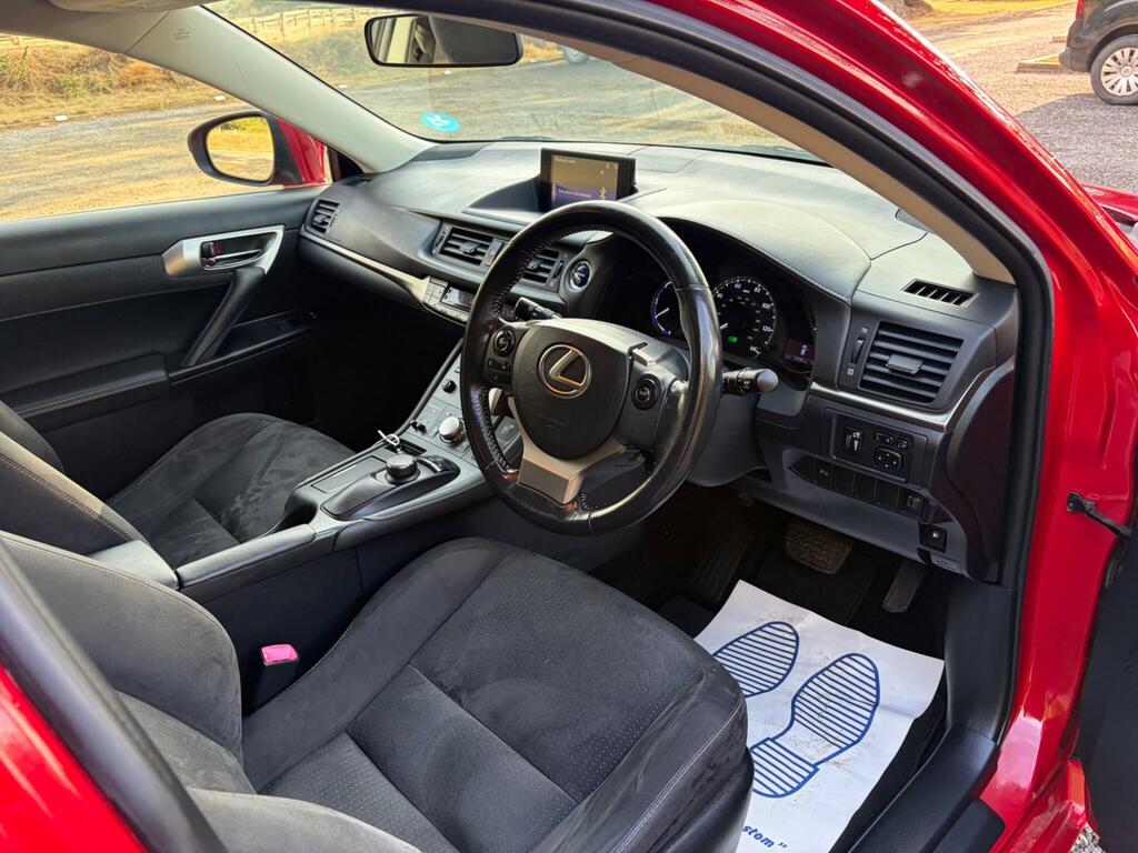 Lexus CT 1.8 200H Luxury Cvt Euro 6 Ss Red #32