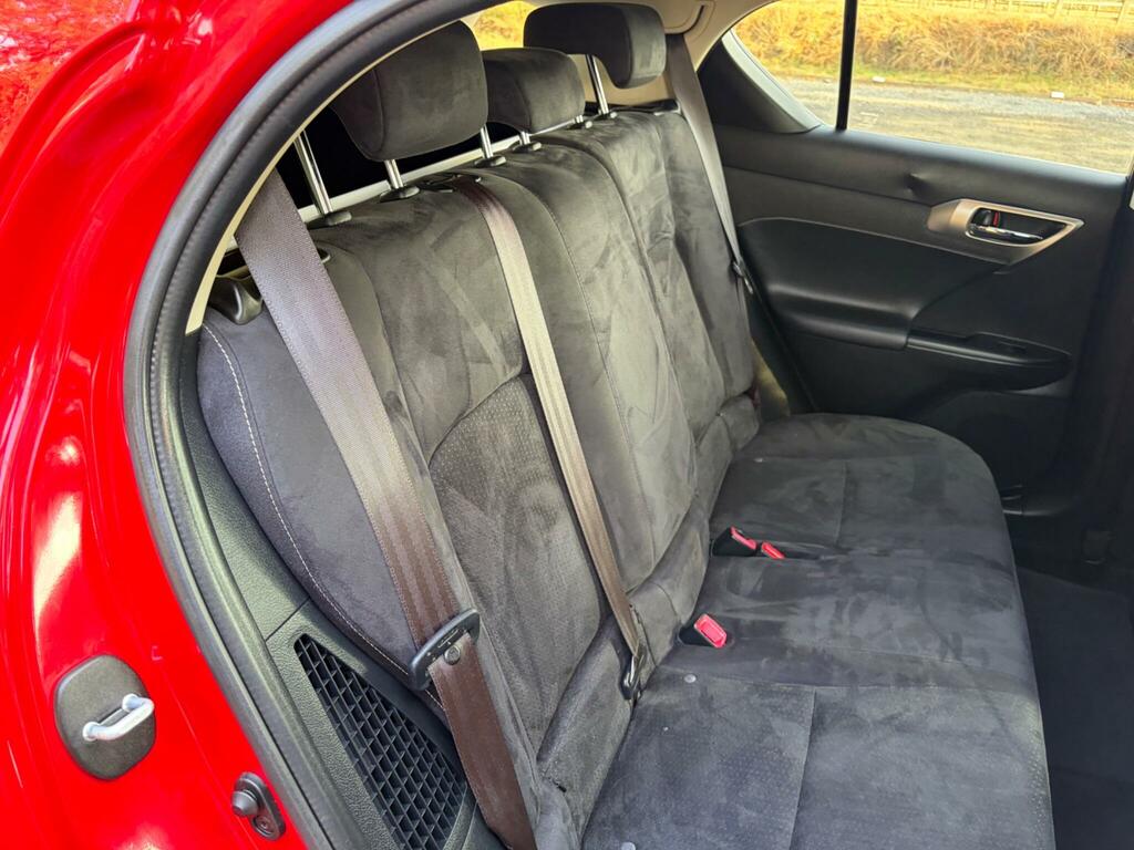 Lexus CT 1.8 200H Luxury Cvt Euro 6 Ss Red #52