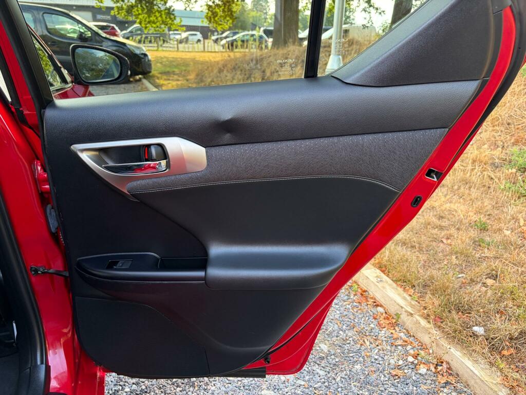 Lexus CT 1.8 200H Luxury Cvt Euro 6 Ss Red #49