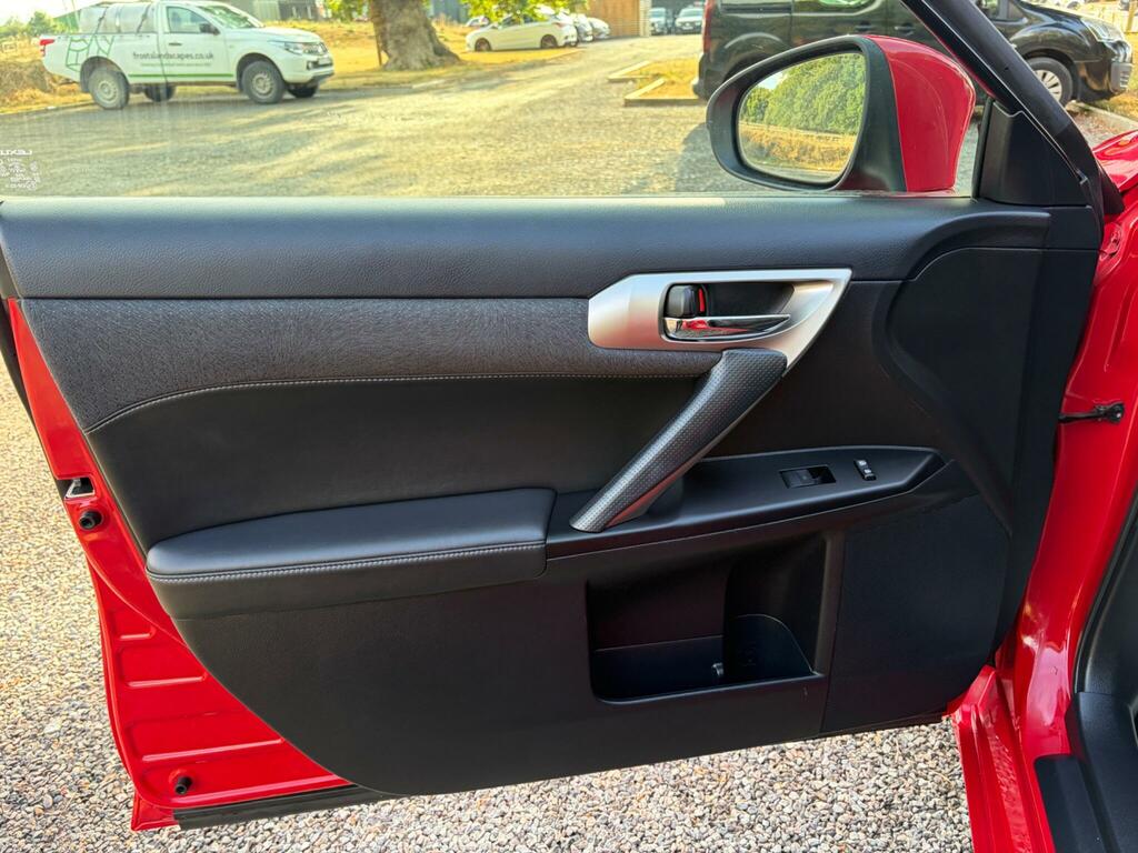 Lexus CT 1.8 200H Luxury Cvt Euro 6 Ss Red #40