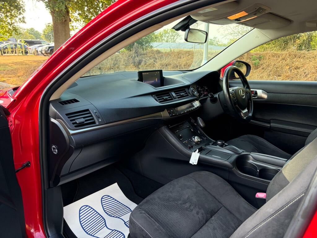 Lexus CT 1.8 200H Luxury Cvt Euro 6 Ss Red #39