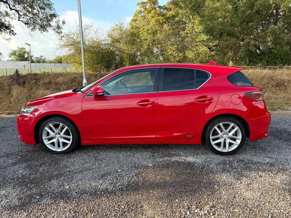 Lexus CT 1.8 200H Luxury Cvt Euro 6 Ss Red #5