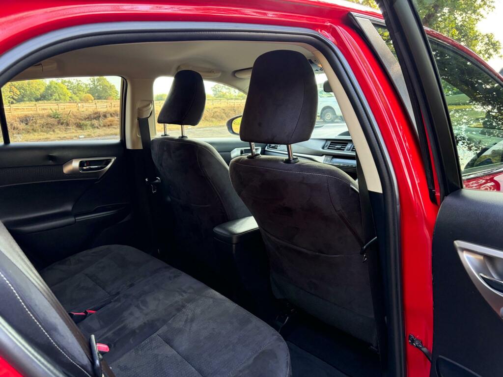 Lexus CT 1.8 200H Luxury Cvt Euro 6 Ss Red #48