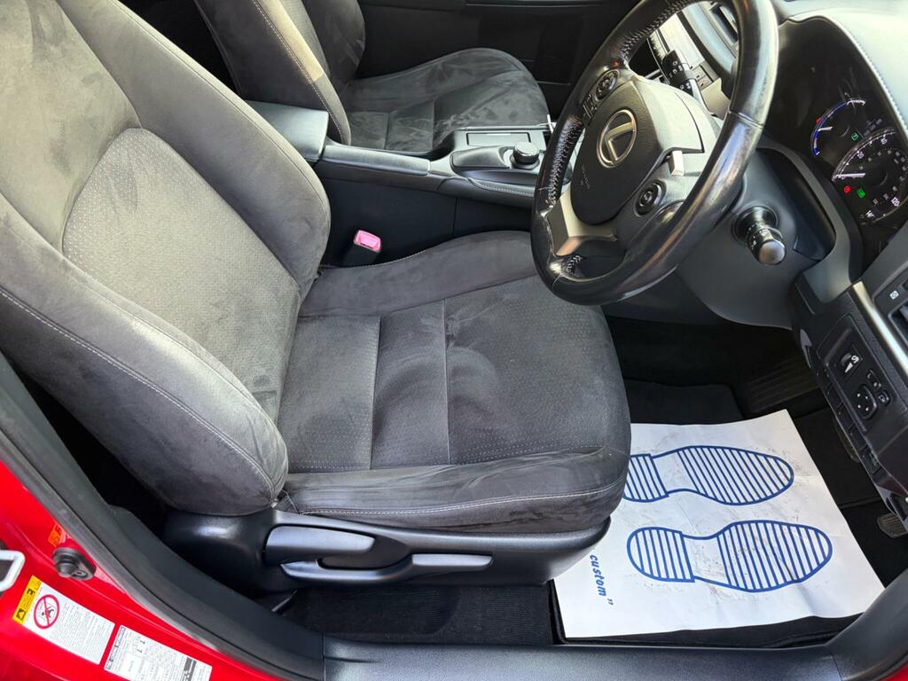Lexus CT 1.8 200H Luxury Cvt Euro 6 Ss Red #37