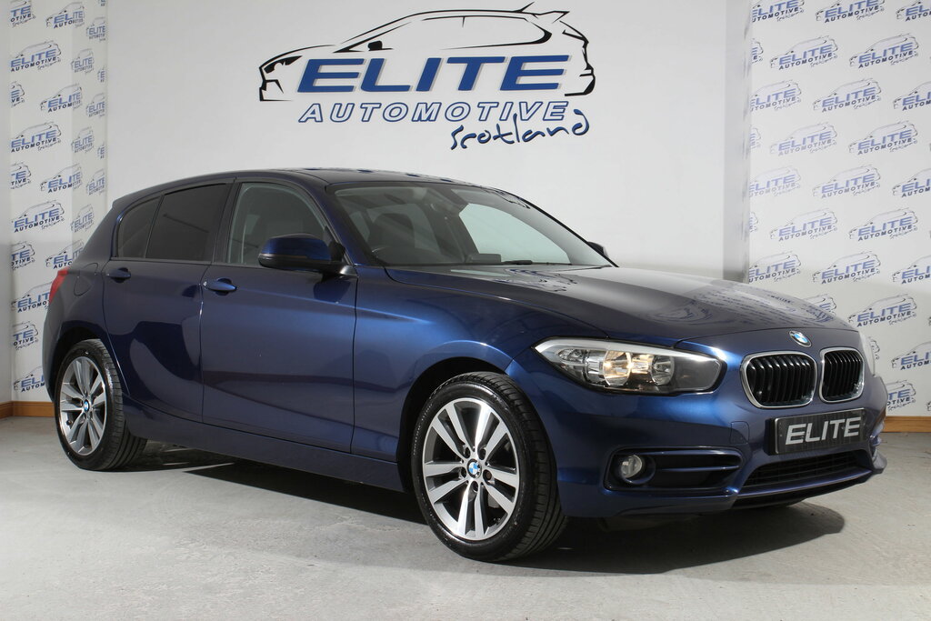 BMW 1 Series 1.5 118I Sport Hatchback Euro 6 Blue