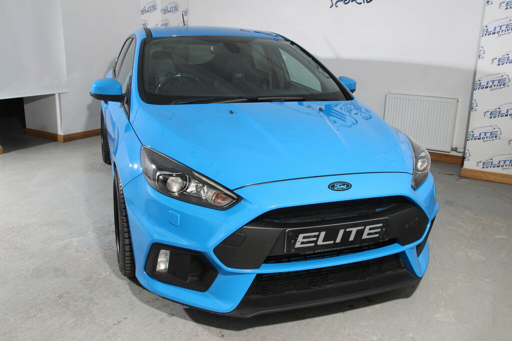 Ford Focus 2.3T Ecoboost Rs Hatchback Awd E NU17WMD Blue #6