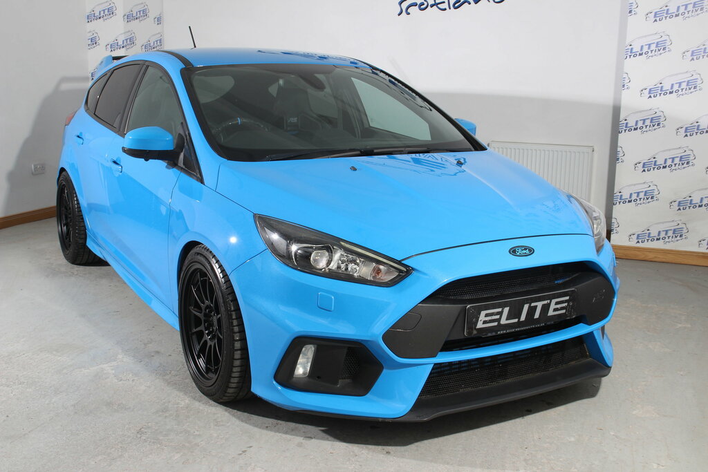Ford Focus 2.3T Ecoboost Rs Hatchback Awd E NU17WMD Blue #5
