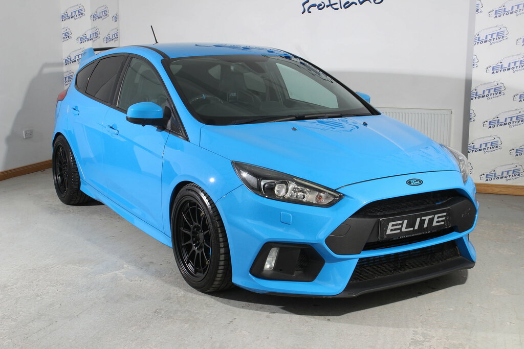 Ford Focus 2.3T Ecoboost Rs Hatchback Awd E NU17WMD Blue #4