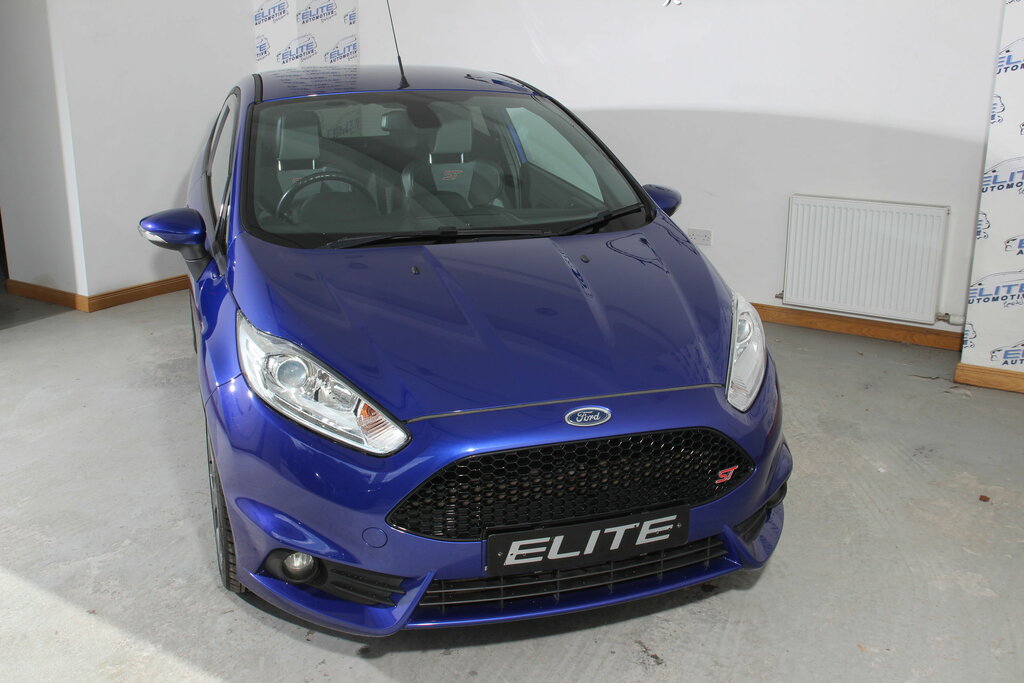 Ford Fiesta 1.6T Ecoboost St-3 Hatchback Eur Blue #5
