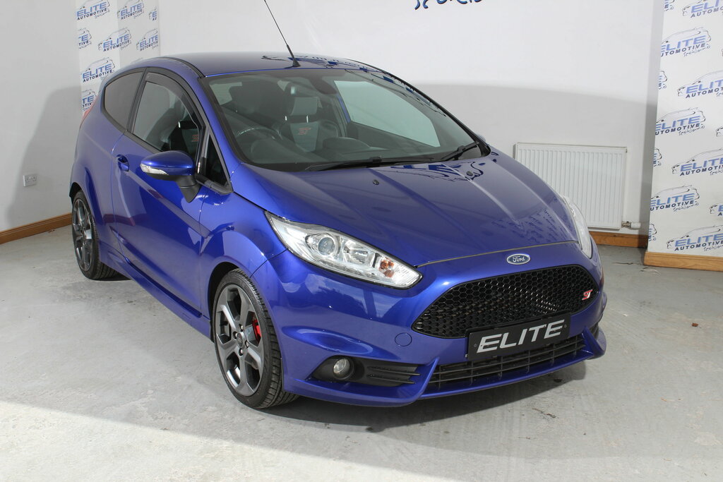 Ford Fiesta 1.6T Ecoboost St-3 Hatchback Eur Blue #3