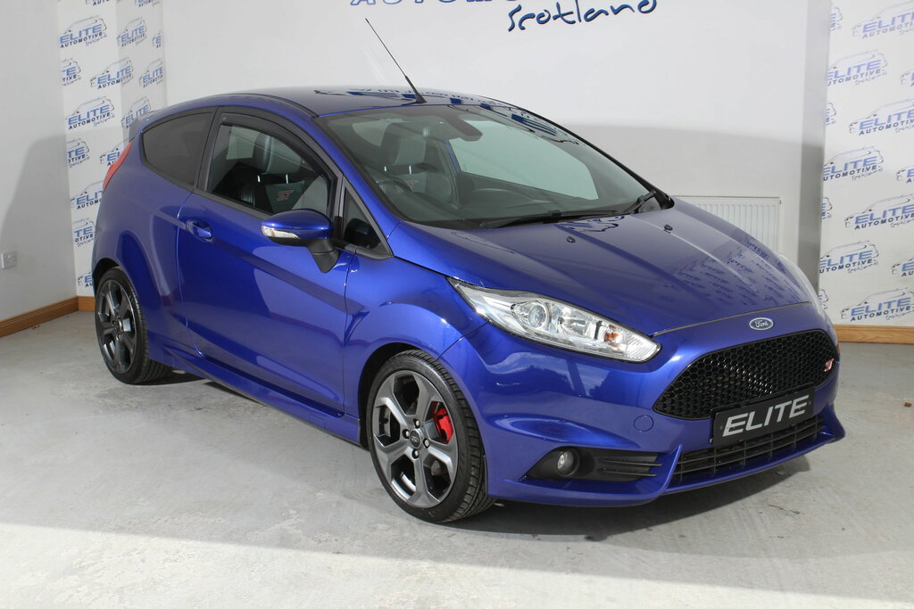 Ford Fiesta 1.6T Ecoboost St-3 Hatchback Eur Blue #2