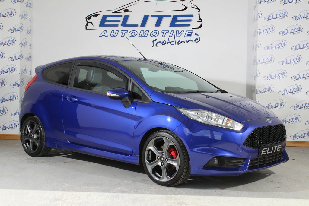 Ford Fiesta 1.6T Ecoboost St-3 Hatchback Eur Blue