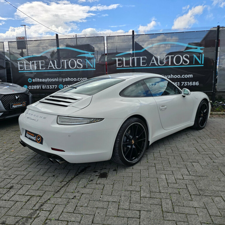 Porsche 911 Carrera S White #4