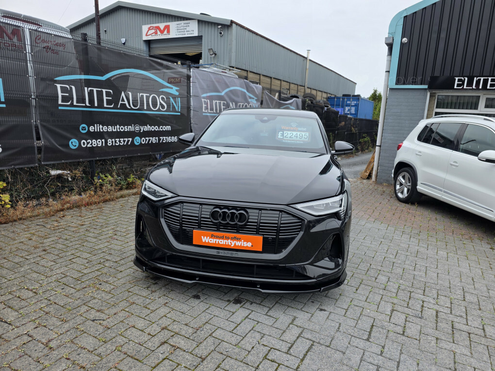 Audi E-tron Sportback 50 S Line Quattro Black #6