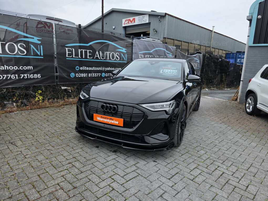 Audi E-tron Sportback 50 S Line Quattro Black #2