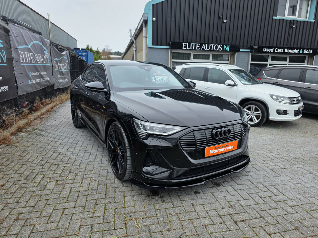 Audi E-tron Sportback 50 S Line Quattro Black #5