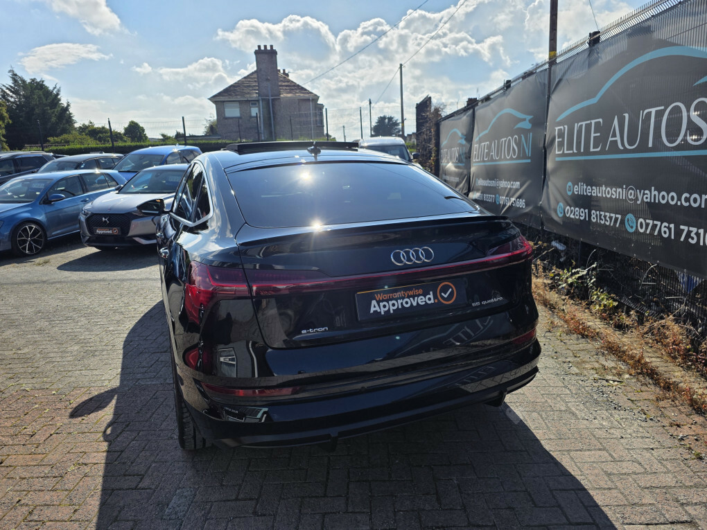 Audi E-tron Sportback 55 S Line Quattro Black #3