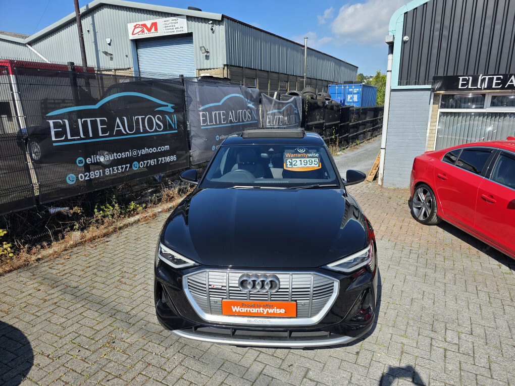 Audi E-tron Sportback 55 S Line Quattro Black #6