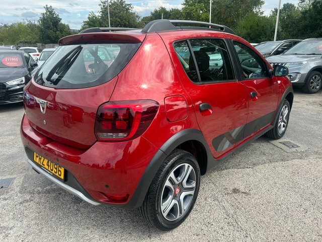 Dacia Sandero Stepway 2019 0.9 Tce Techroad Hatchback PRZ4096 Red #3