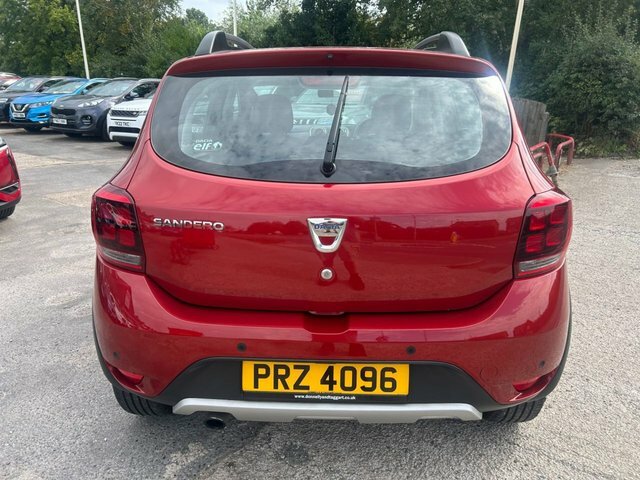 Dacia Sandero Stepway 2019 0.9 Tce Techroad Hatchback PRZ4096 Red #4
