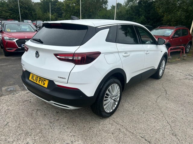 Vauxhall Grandland X 2018 1.2 Turbo Sport Nav Suv Eur White #3