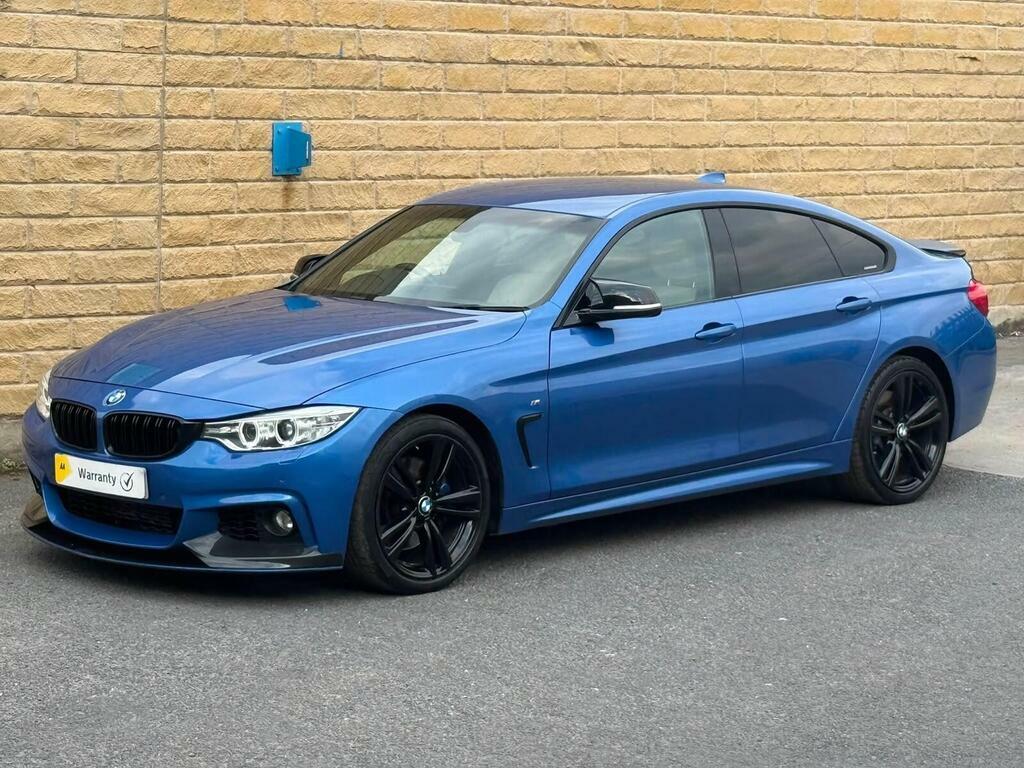 BMW 4 Series Gran Coupe 2.0 420D M Sport Euro 6 S S Blue