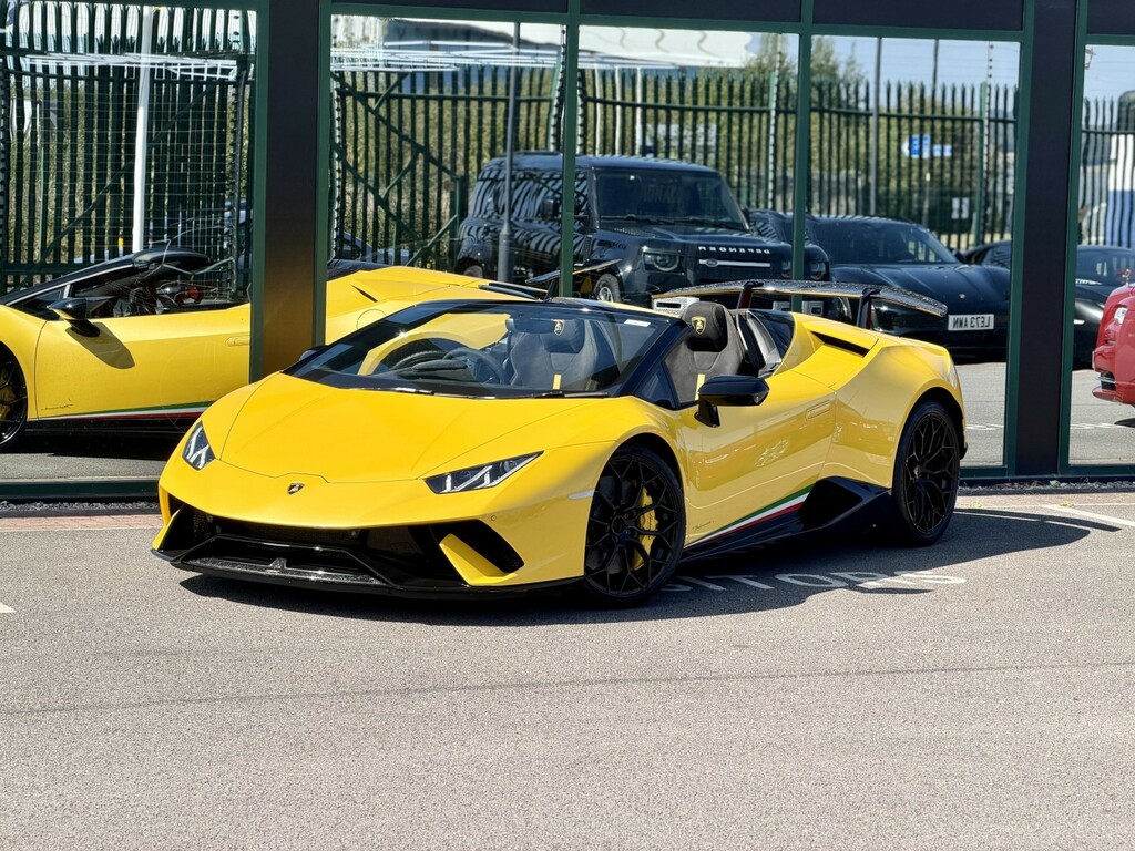 Lamborghini Huracan Convertible 5.2 V10 Lp 640-4 Performante 201968 Yellow #6