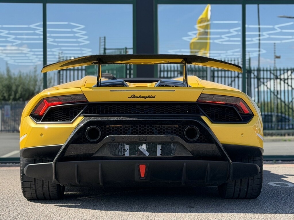 Lamborghini Huracan Convertible 5.2 V10 Lp 640-4 Performante 201968 Yellow #5