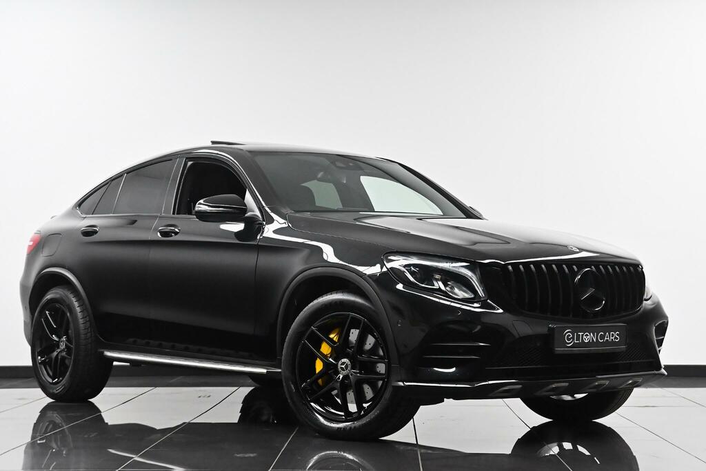 Mercedes-Benz GLC Class 2.1 Glc250d Amg Line Premium Plus Coupe G-tronic Black
