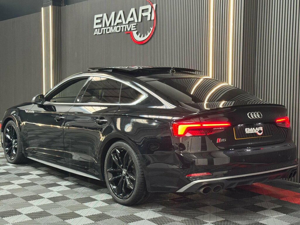 Audi S5 3.0 Tfsi V6 Sportback Tiptronic Quattro Euro 6 S LV17OWK Black #3