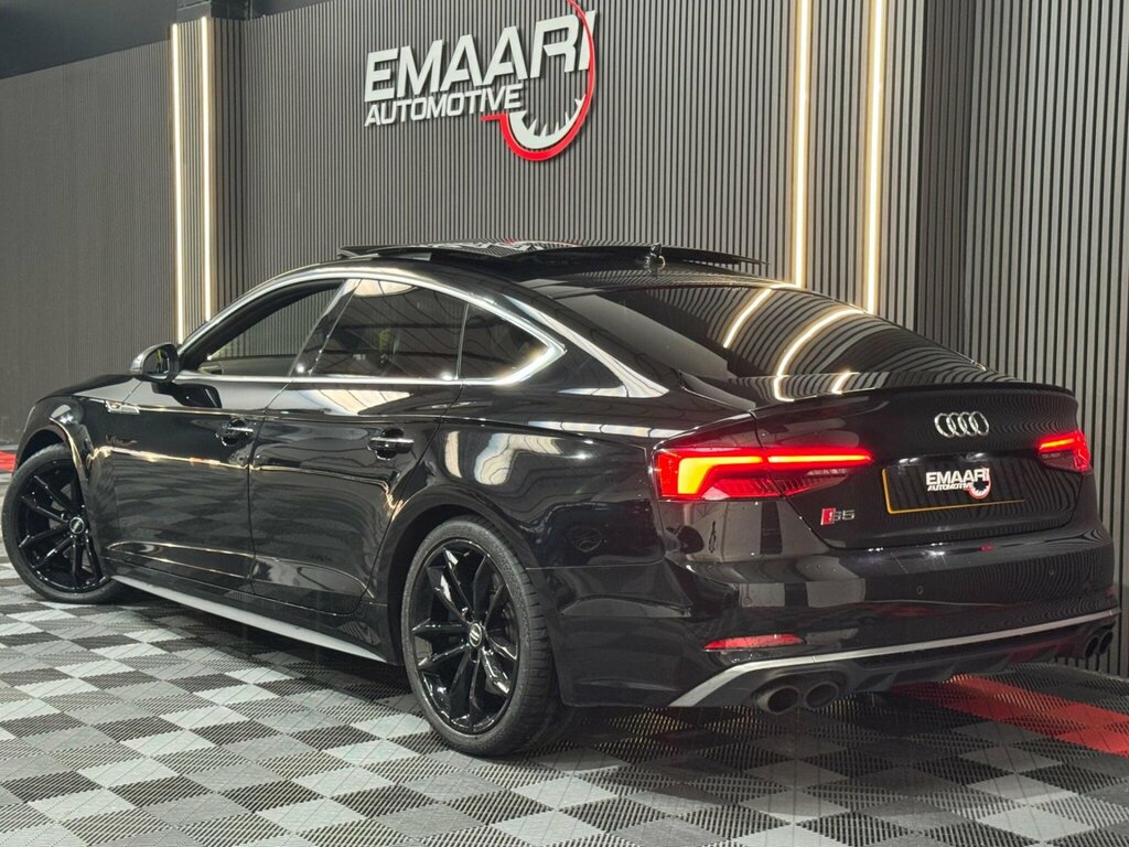 Audi S5 3.0 Tfsi V6 Sportback Tiptronic Quattro Euro 6 S LV17OWK Black #4