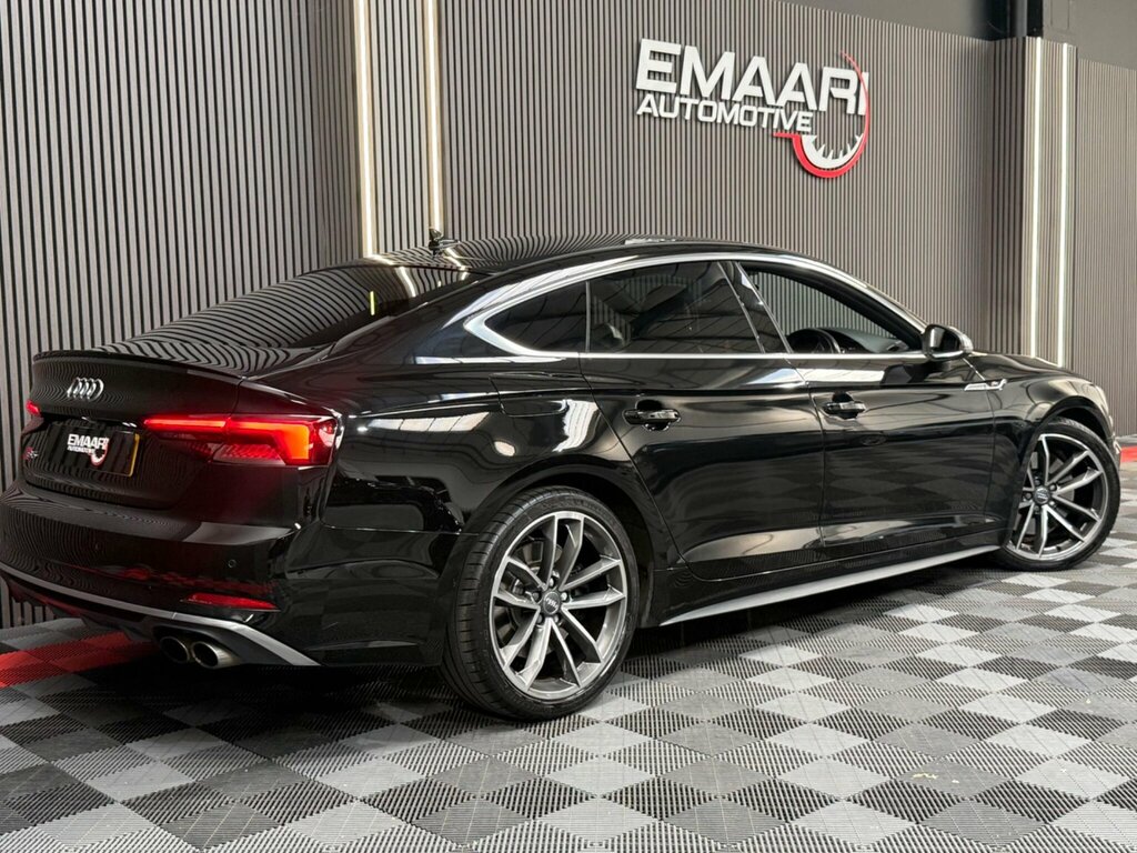 Audi S5 3.0 Tfsi V6 Sportback Tiptronic Quattro Euro 6 S BA18OZJ Black #5