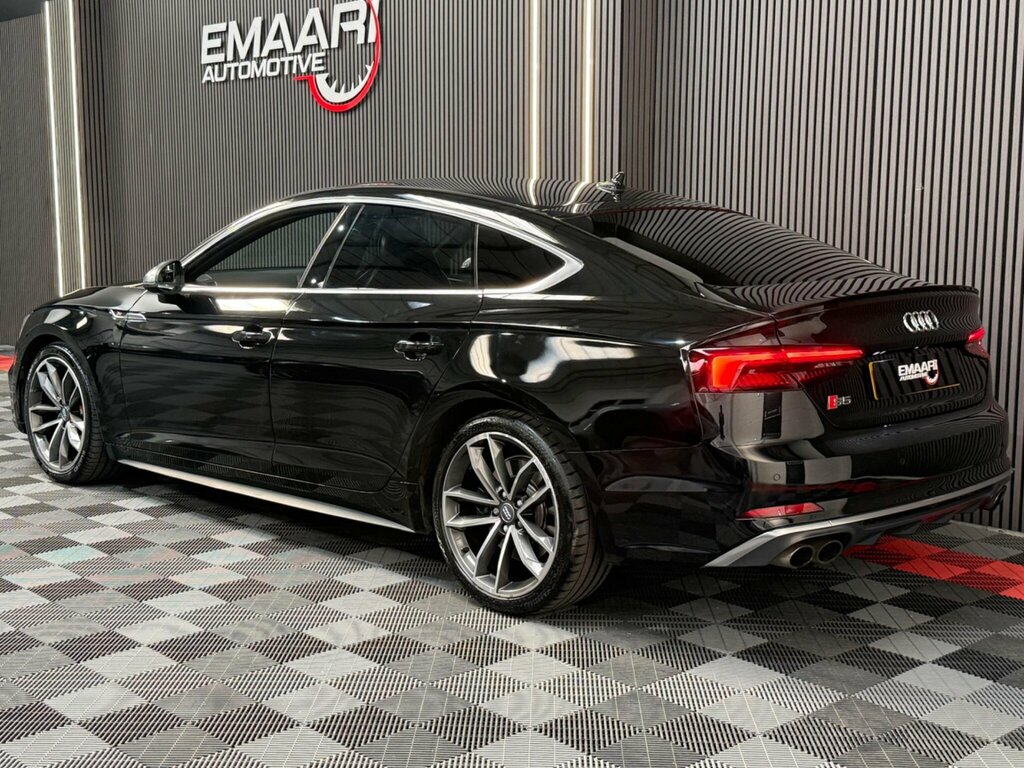 Audi S5 3.0 Tfsi V6 Sportback Tiptronic Quattro Euro 6 S BA18OZJ Black #4